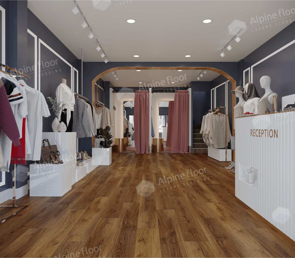 SPC ламинат Alpine Floor Eclipse Super Matt ECO 21-24 Ноктюрн